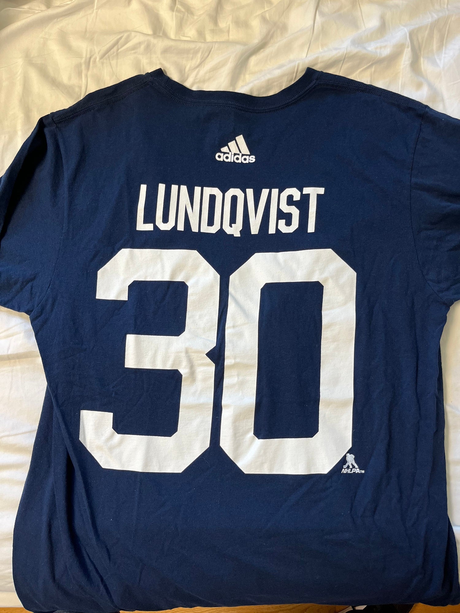 Adult Authentic New York Rangers Henrik Lundqvist White Official