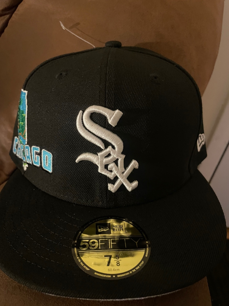 Chicago White Sox New Era MLB Stateview Fitted Hat 7 5/8