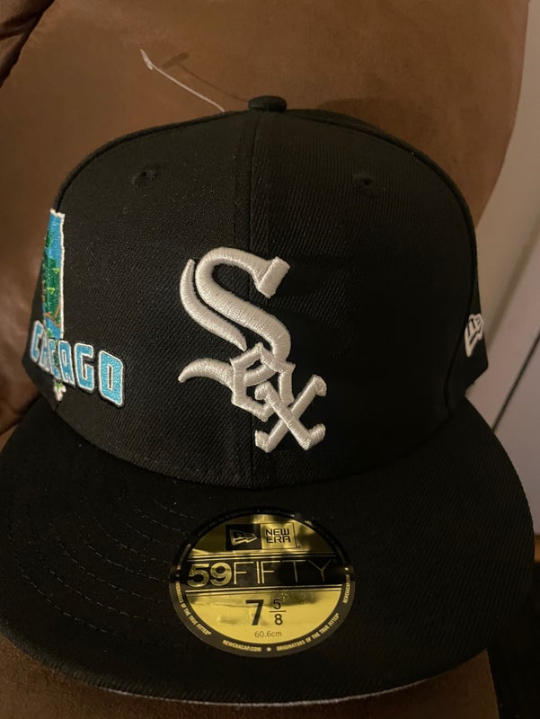 NEW ERA - Accessories - Chicago White Sox Paisley QT 8847 Fitted Hat - -  Nohble