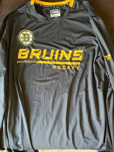 NHL Boston Bruins Fanatics Authentic Pro Large Long Sleeve shirt