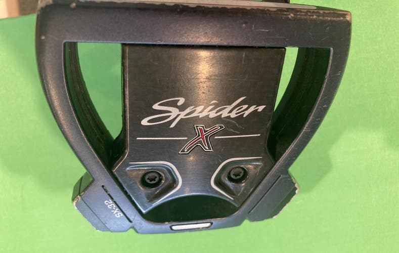 Used Men's TaylorMade Spider X Navy Right handed Mallet Putter