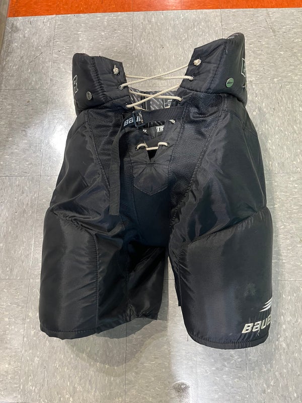 Used Bauer Waterloo Black Hawks Black Hockey Pants - Medium – Never Made It  Pro Stock