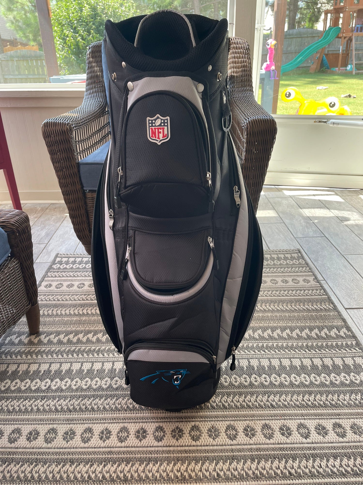 Wilson NFL Cart Golf Bag, Pittsburgh Steelers