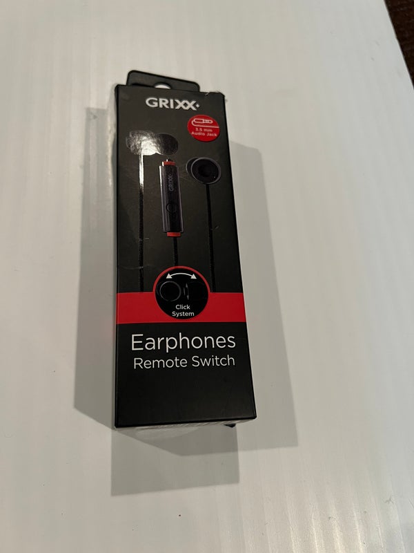 Gently Used (only once!) GRIXX headphones with microphone