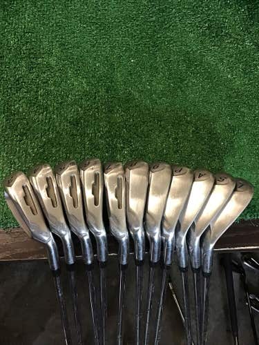 Turner Golf LPZ Iron Set 3-PW, AW, SW, LW With Regular Steel Shafts