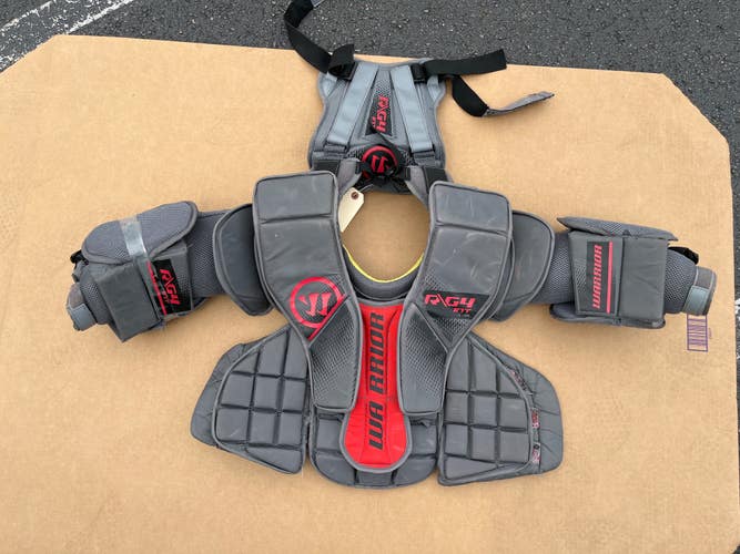 Used Small Warrior Ritual G4 Goalie Chest Protector