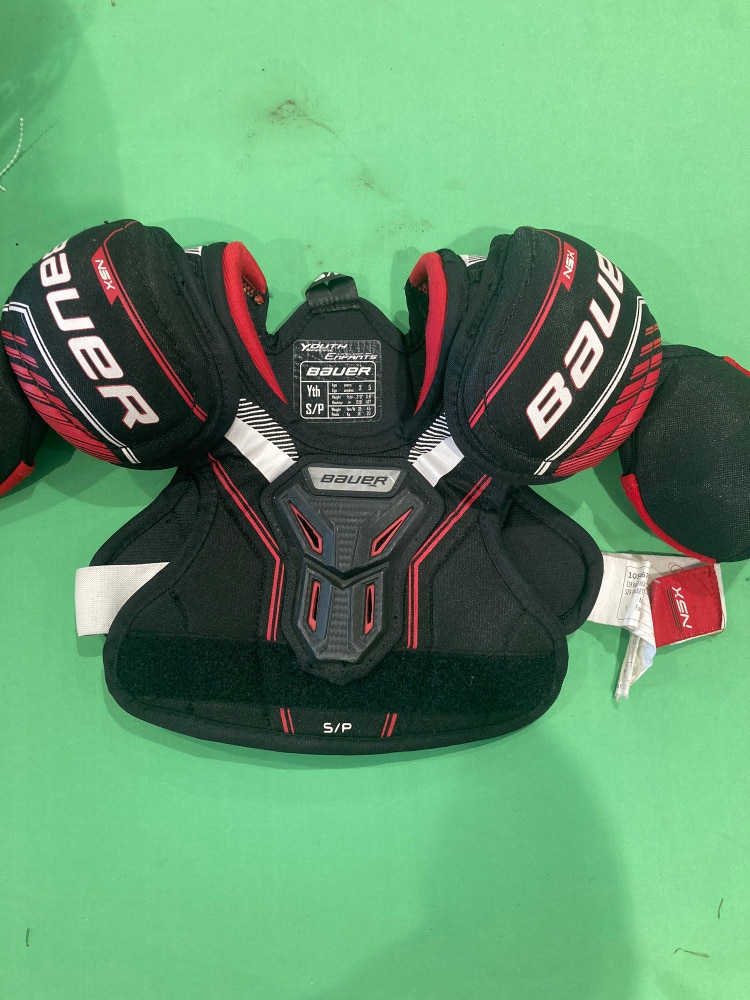 Youth Used Small Bauer NSX Shoulder Pads