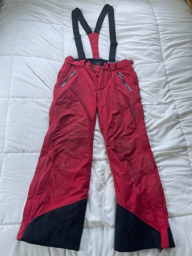 Used Red Arctica ski pants