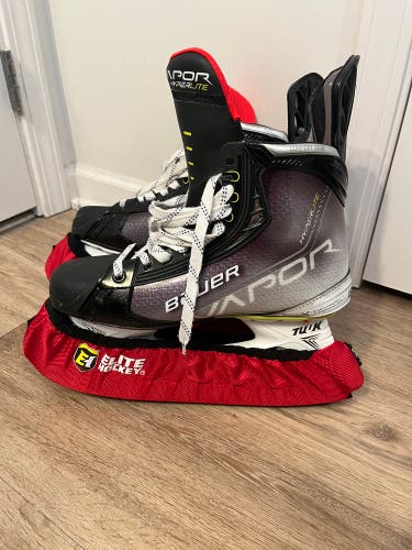 Used Bauer Regular Width   Size 9.5 Vapor Hyperlite Hockey Skates