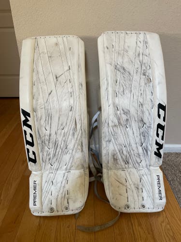 33+1 CCM Pro Stock Premier Pro Goalie Leg Pads
