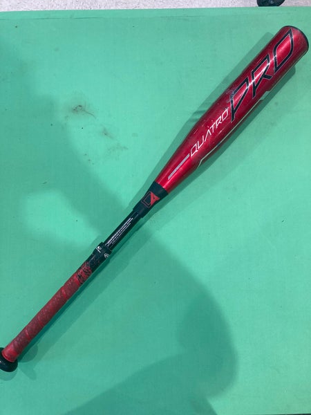 Used 2020 USABat Certified Rawlings Quatro Pro Composite Bat -12 18OZ 30"