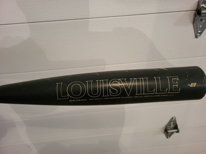 Used USSSA Certified 2021 Louisville Slugger Composite Meta Bat (-8) 23 oz 30"