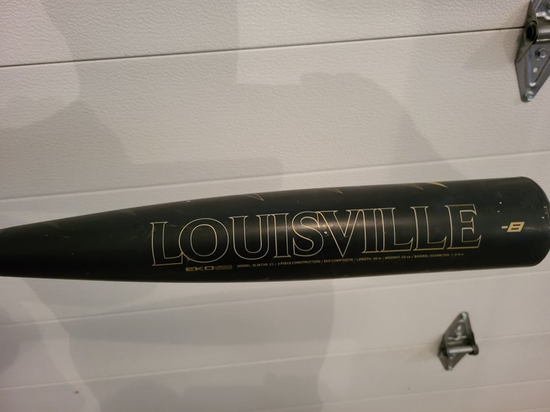 Used USSSA Certified 2021 Louisville Slugger Composite Meta Bat (-8) 23 oz 30"