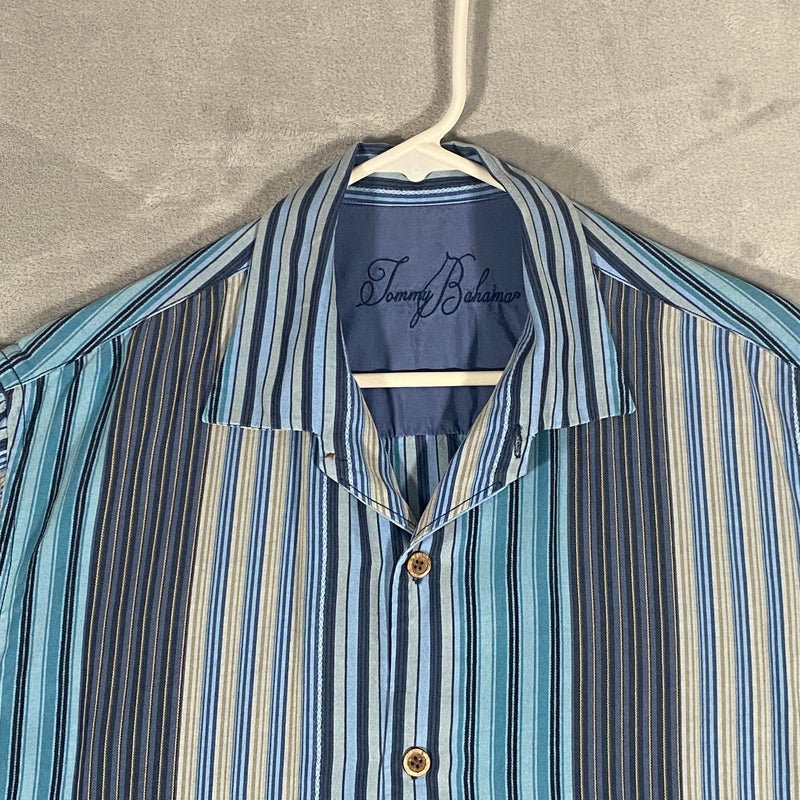 Tommy Bahama San Francisco Giants 100% Silk SS Button Up Shirt