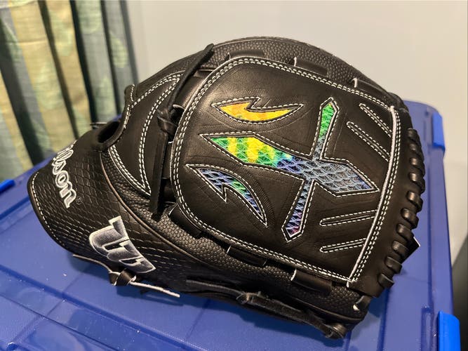 New With Tags A2K B23 Pitcher's 12" SWORD WEB Tie Die RARE Exclusive Baseball Glove Made in Japan