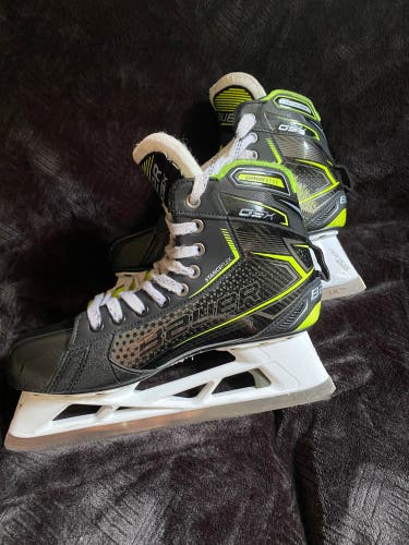 Used Bauer Regular Width Size 9 GSX Hockey Goalie Skates