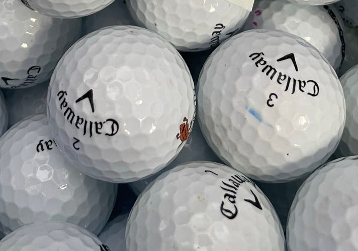 60 AAAA Callaway Chrome Soft Golf Balls