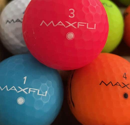 Assorted  Matte Color Mix AAAA near mint  Mint 100 Used Golf Balls