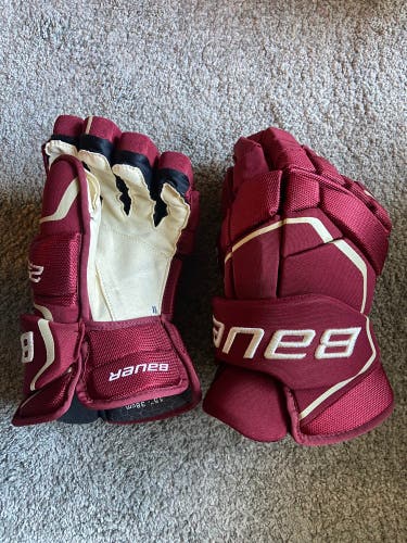 Crimson Bauer 15" Pro Stock Supreme 2S Pro Gloves
