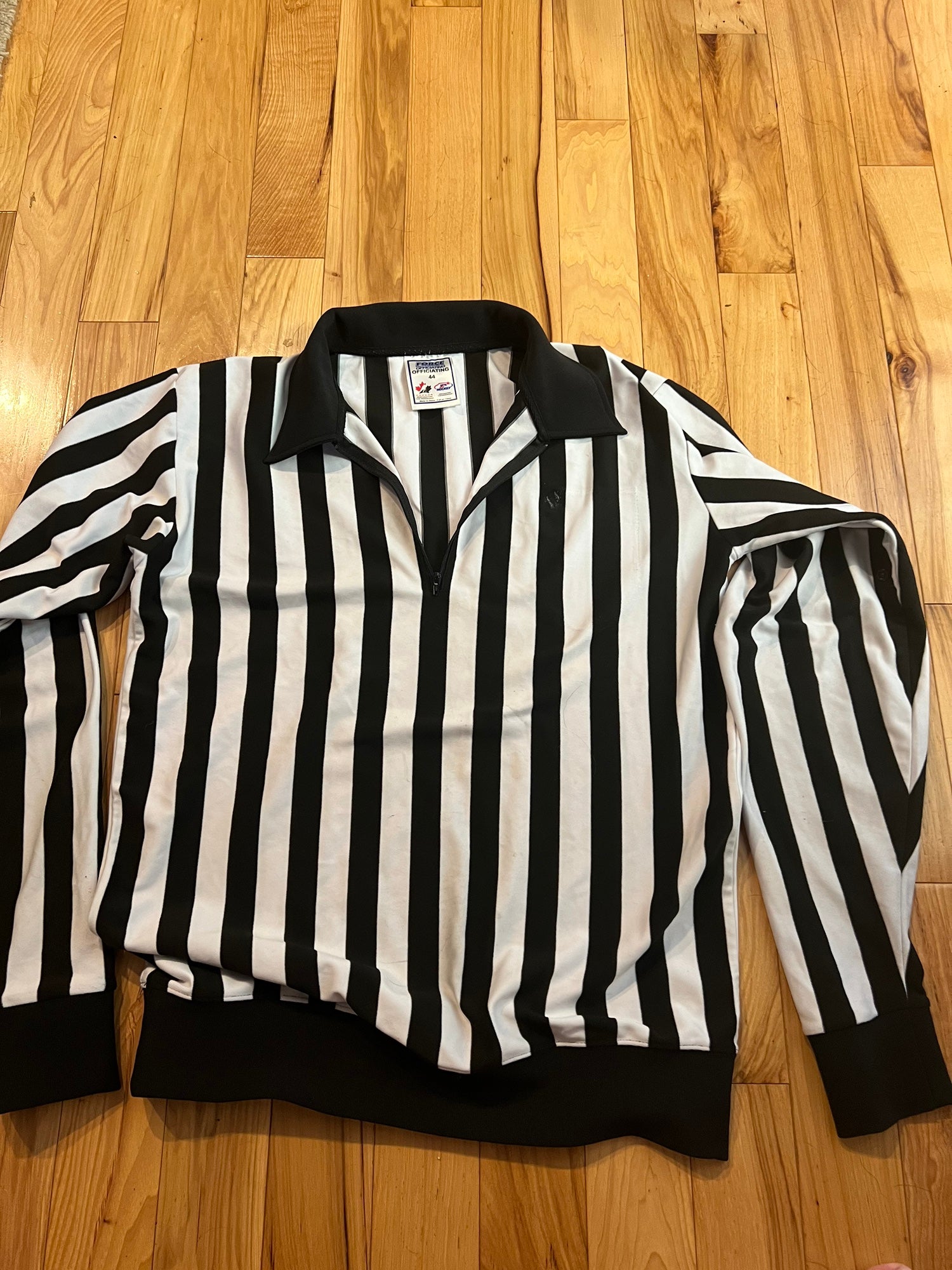 New Force Pro Hockey Linesman Referee Jersey Women XS 42 Officiating Shirt  Small