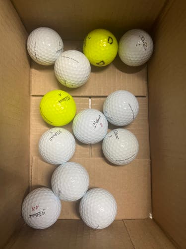 Used Titleist Pro V1 Balls