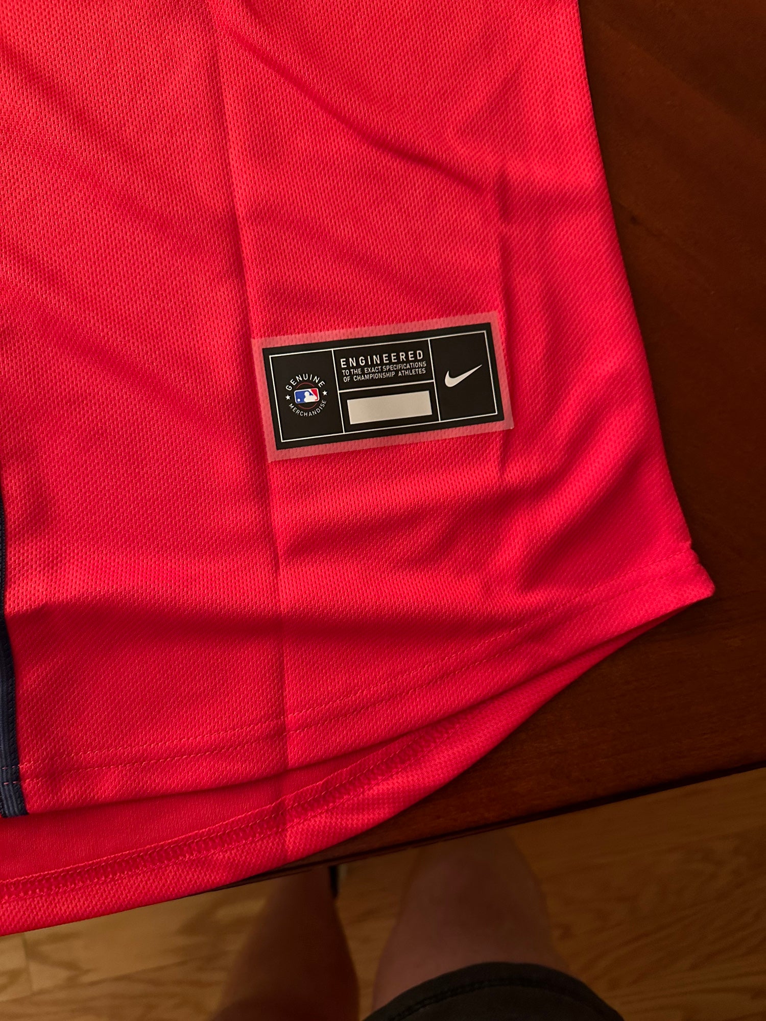 Nike Atlanta Braves MICHAEL HARRIS II Sewn Baseball Jersey RED –