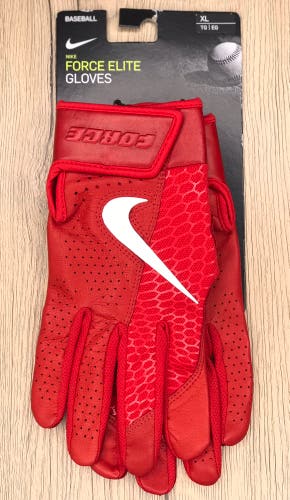 New XL Nike Force Elite Batting Gloves