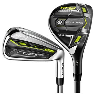 Cobra King RAD Speed Combo Iron Set 5H+6-PW+GW (Graphite, Stiff) NEW