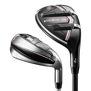 Cobra T-Rail 2.0 Hybrid-Iron Set 5H+6-PW+SW (Ultralite 45 Ladies) NEW