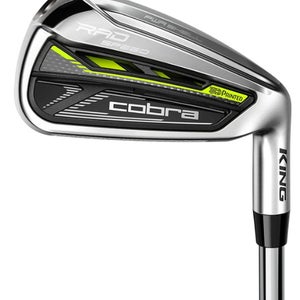 Cobra King RAD Speed Iron Set 5-PW (Steel C-Taper Lite Regular, LH) NEW