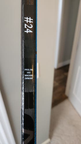 Used Senior Bauer Right Handed Nexus 2N Pro Hockey Stick P92 Pro Stock