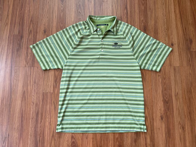 Desert Pines Golf Club LAS VEGAS, NEVADA Greg Norman Size Large Polo Golf Shirt!