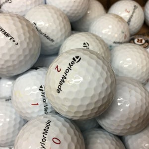 12 Near Mint TaylorMade Distance+  AAAA Golf Balls