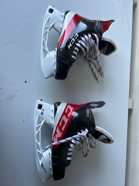 New CCM Extra Wide Width Size 8 JetSpeed FT4 Pro Hockey Skates