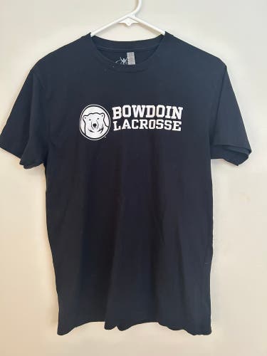 Bowdoin Lacrosse Size M T-Shirt