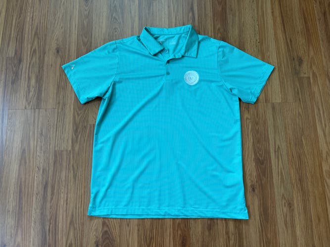 Haymaker Restaurant SUPER AWESOME Green Size Large Polo Golf Shirt!