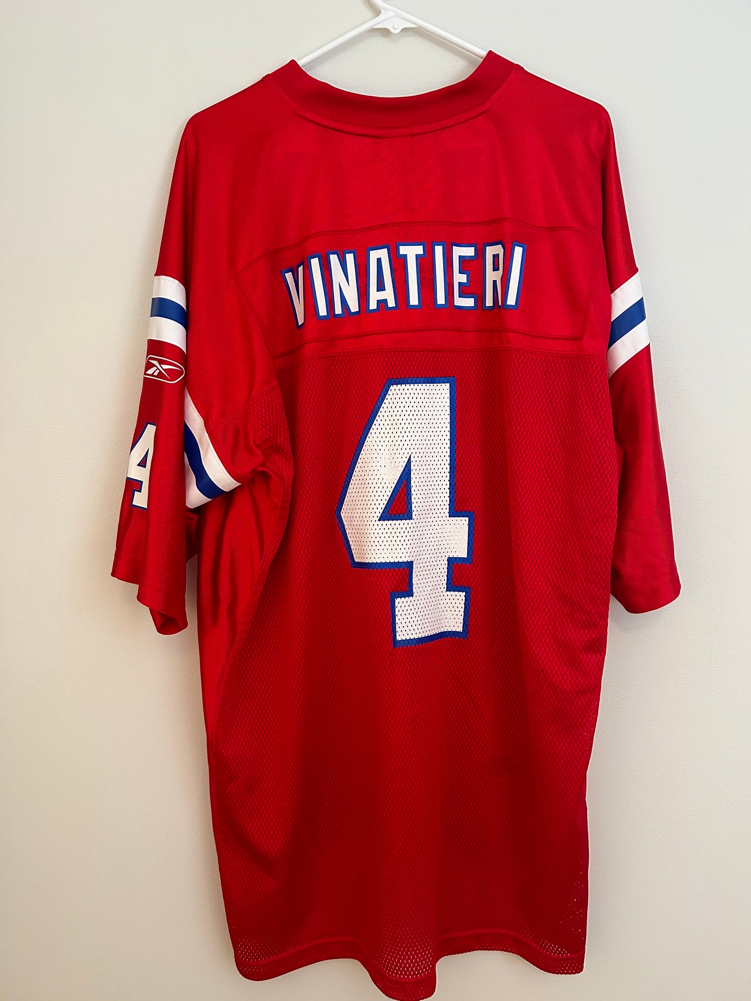 Vintage New England Patriots Adam Vinatieri Jersey Youth Large 14-16