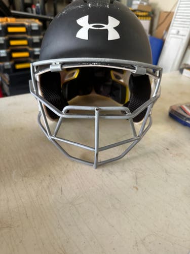 Used 6 1/2 - 7 1/2 Under Armour Charged Batting Helmet