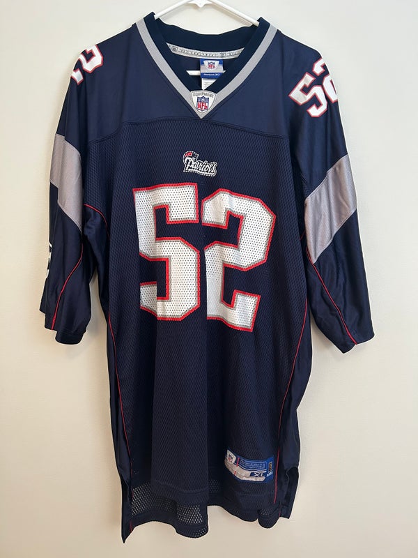 100% Authentic Reebok New England Patriots Tom Brady White Jersey Sz 60