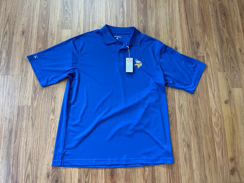 vikings golf shirt