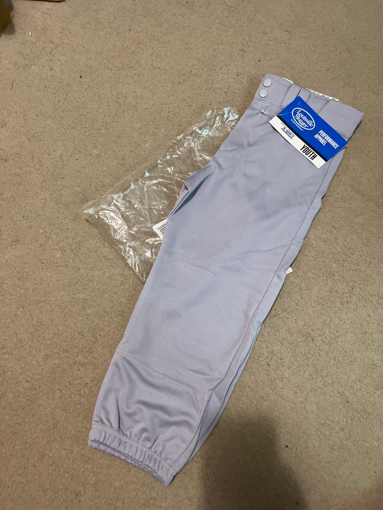 Gray New Large Louisville Slugger Game Pants