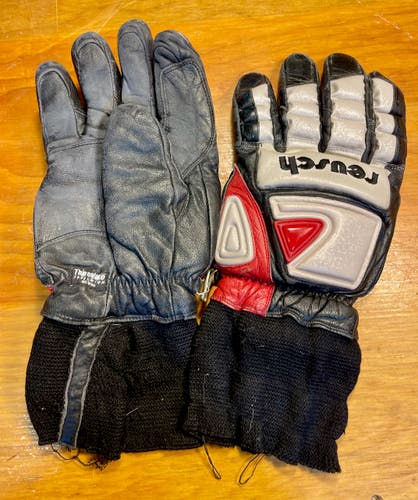Black Used XL Adult Unisex Reusch Gloves