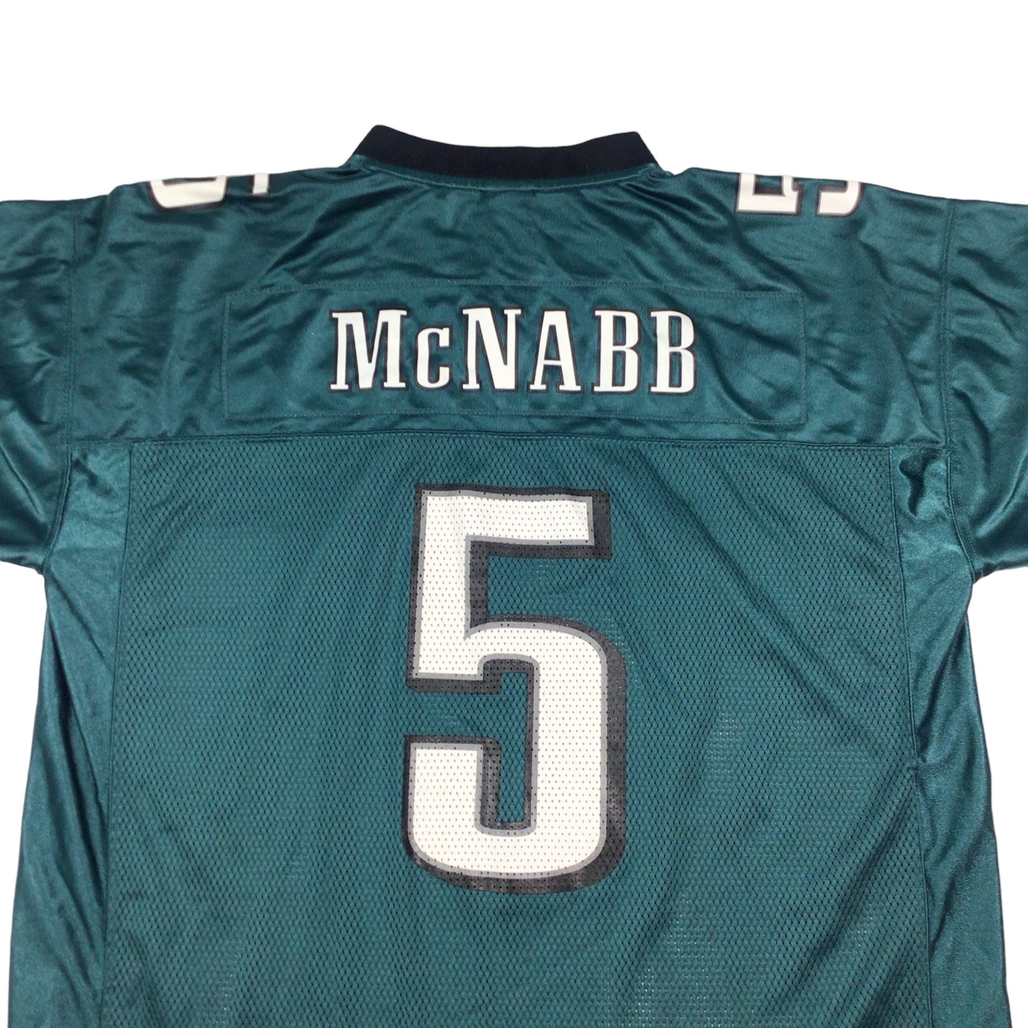 DONOVAN MCNABB PHILADELPHIA EAGLES VINTAGE 2000'S REEBOK JERSEY ADULT -  Bucks County Baseball Co.