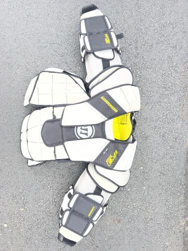 Used Medium Warrior Ritual X3E Goalie Chest Protector
