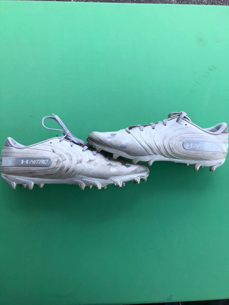Used Under Armour Nitro MC Lacrosse Cleats - Size:  M 12.0 (W 13.0)