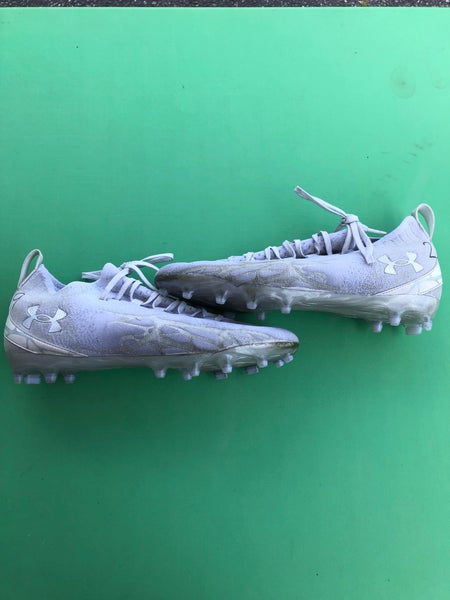 Used Under Armour Command Pro Lacrosse Cleats - Size: M 12.0 (W 13.0)