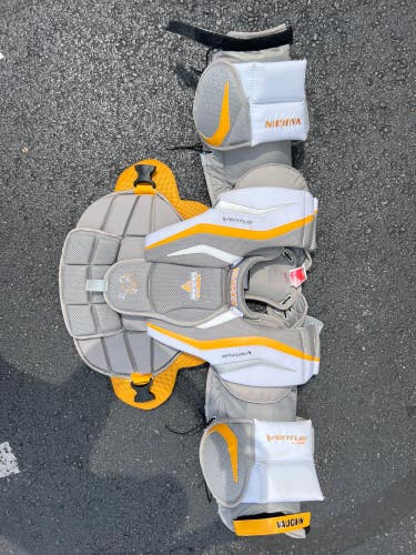 Used Medium Vaughn Goalie Chest Protector