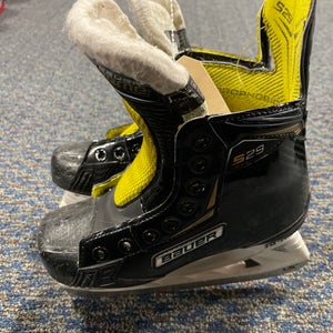 Used Bauer Supreme S29 Hockey Skates D&R (Regular) 1.5 - Junior