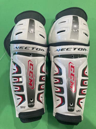 Used CCM Youth 8" Vector Shin Pads