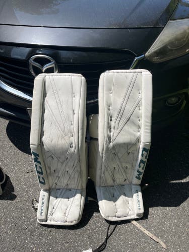 34" CCM Pro Stock Premier II Pro Goalie Leg Pads